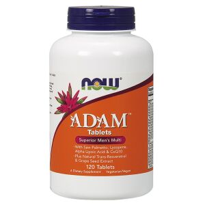 ADAM Multivitamines pour hommes - 120 comprimés - Nuvalia
