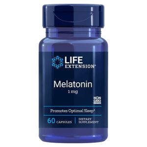 Life Extension - Melatonin 1 mg (60 Capsules) - Viking Supplements