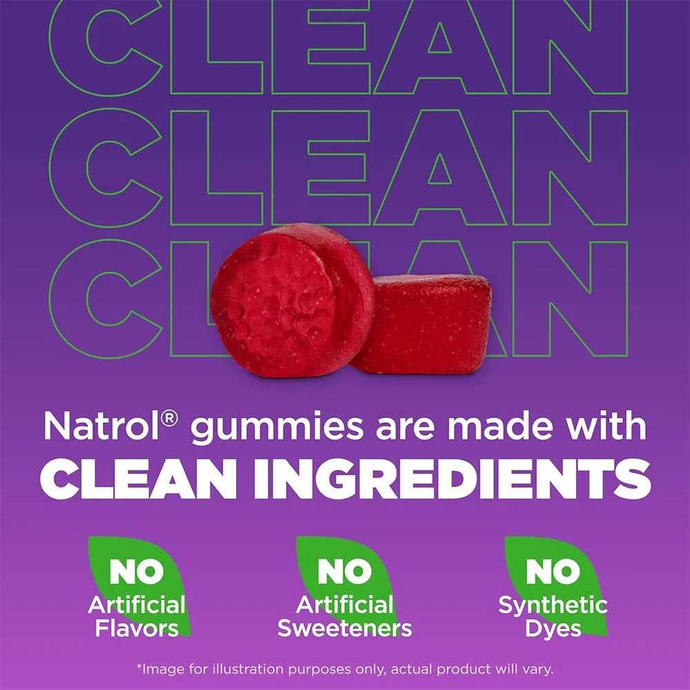 Natrol Melatonin Gummy 3 mg – Strawberry, 65 Gummies – Image 5