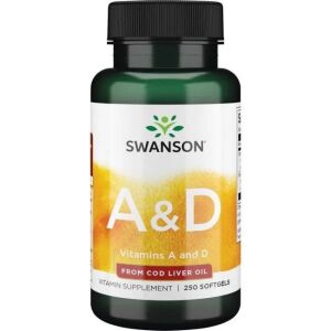 Vitamines A et D - 250 gélules molles - Nuvalia