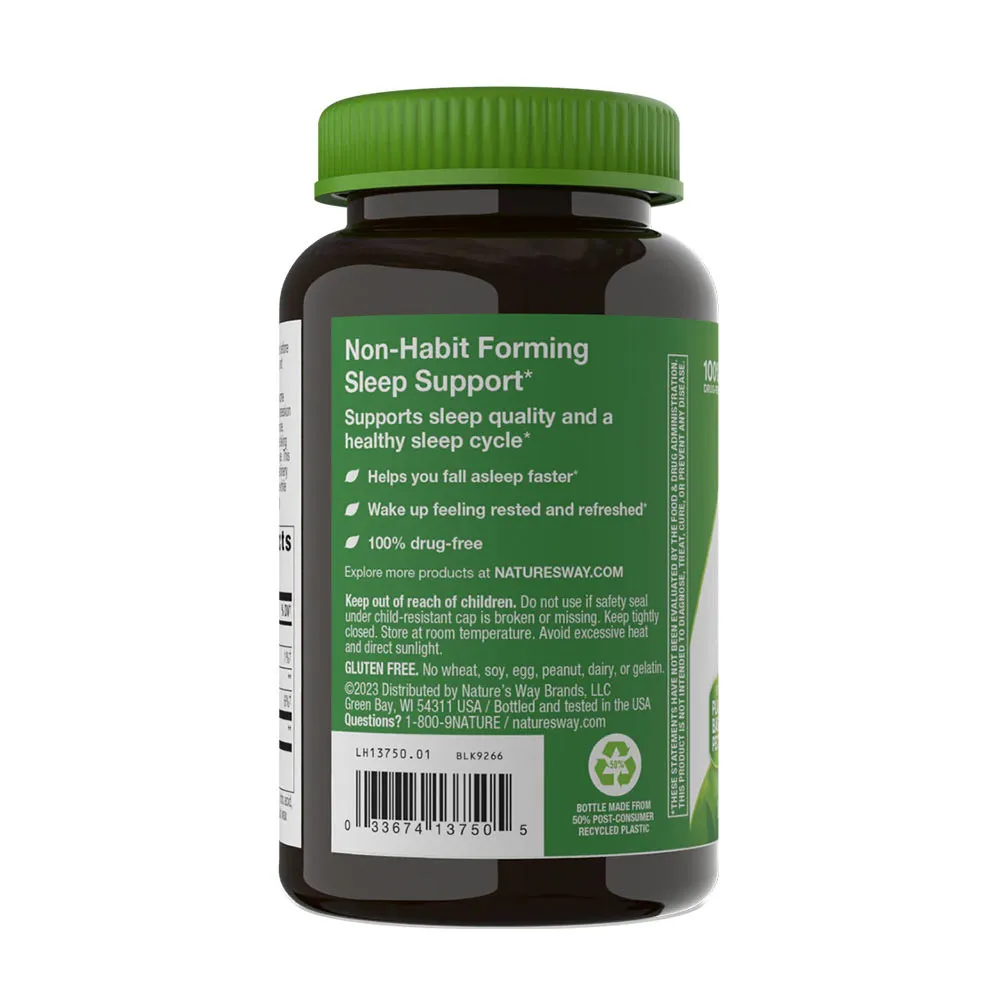 Natures Way Melatonin Gummies (120 gummies, Strawberry) – Image 3