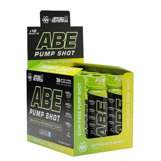 Applied Nutrition - ABE Pump Shot, Citrus Twist + 12 × 100 ml