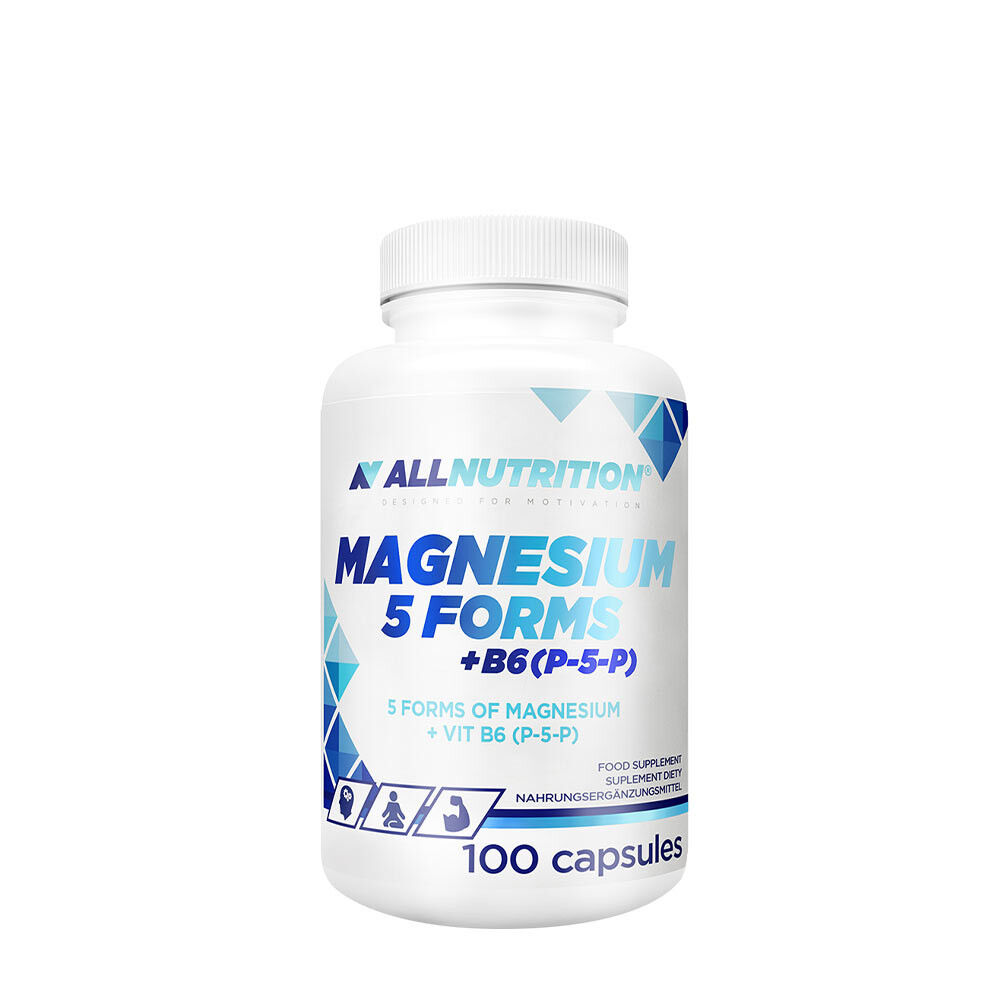 ALLNUTRITION Magnésium 5 formes + B6 (P-5-P) (100 gélules) - Viking Supplements
