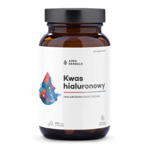 AURA HERBALS Acide hyaluronique 200 mg (60 gélules) - Viking Supplements