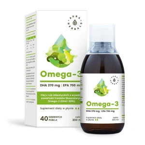 AURA HERBALS Oméga-3 - 370 DHA / 700 EPA (200 ml / 6
