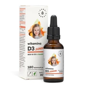 AURA HERBALS Vitamine D3 800 UI Junior (30 ml / 1 fl. oz.) - Viking Supplements