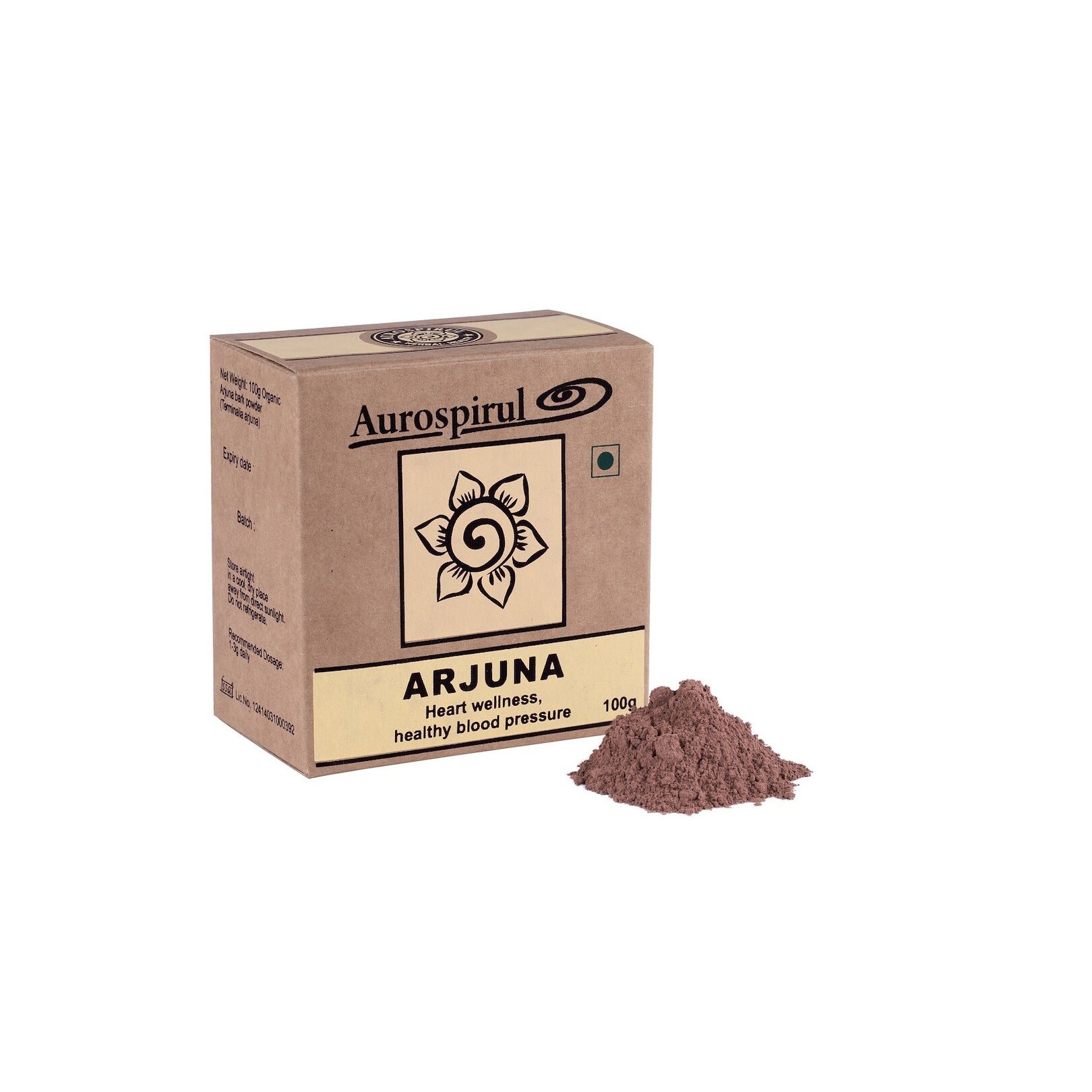 Poudre d'Arjuna AUROSPIRUL (100 g / 3
