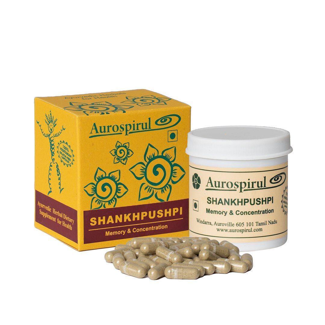 AUROSPIRUL Shankapushpi (100 gélules) - Viking Supplements