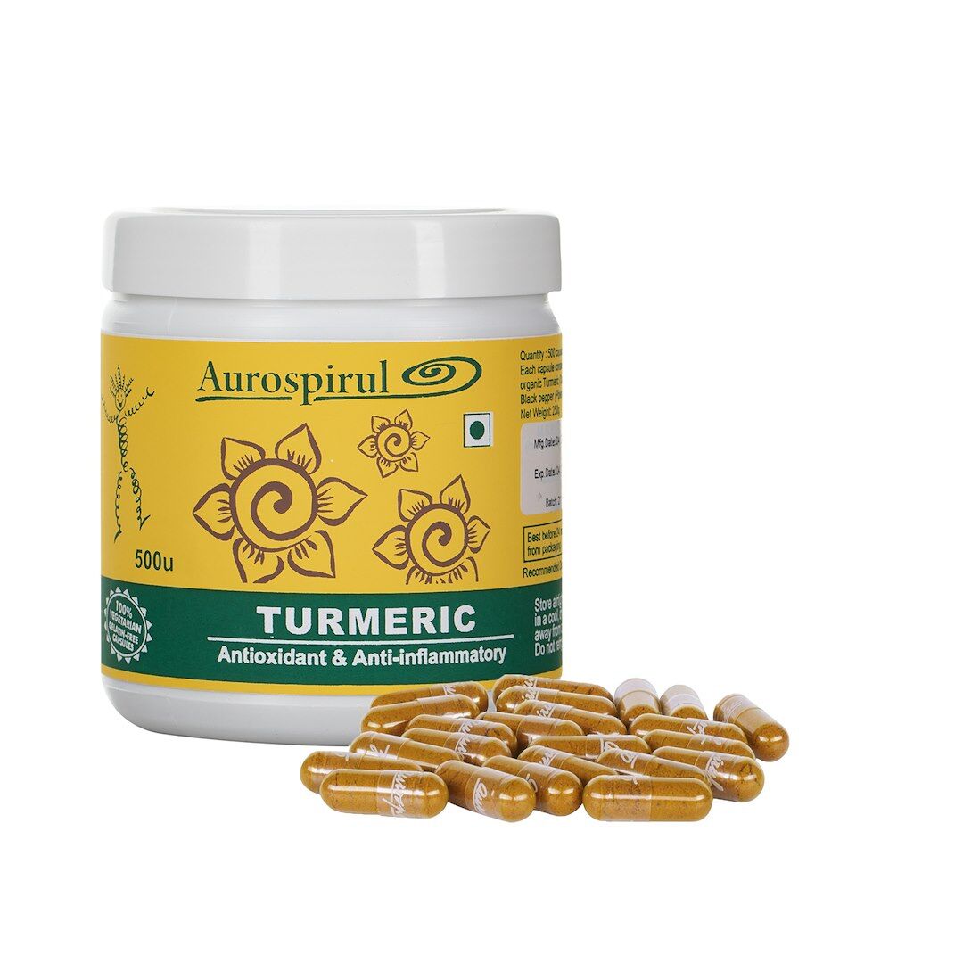AUROSPIRUL Curcuma (500 gélules) - Viking Supplements