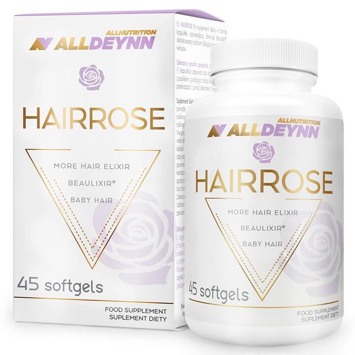 AllDeynn Hairrose - 45 gélules - Viking Supplements