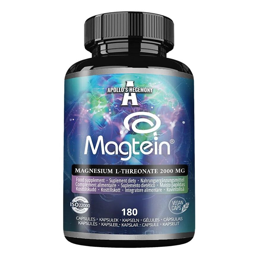 Apollo's Hegemony - L-thréonate de magnésium Magtein - 180 gélules - Viking Supplements
