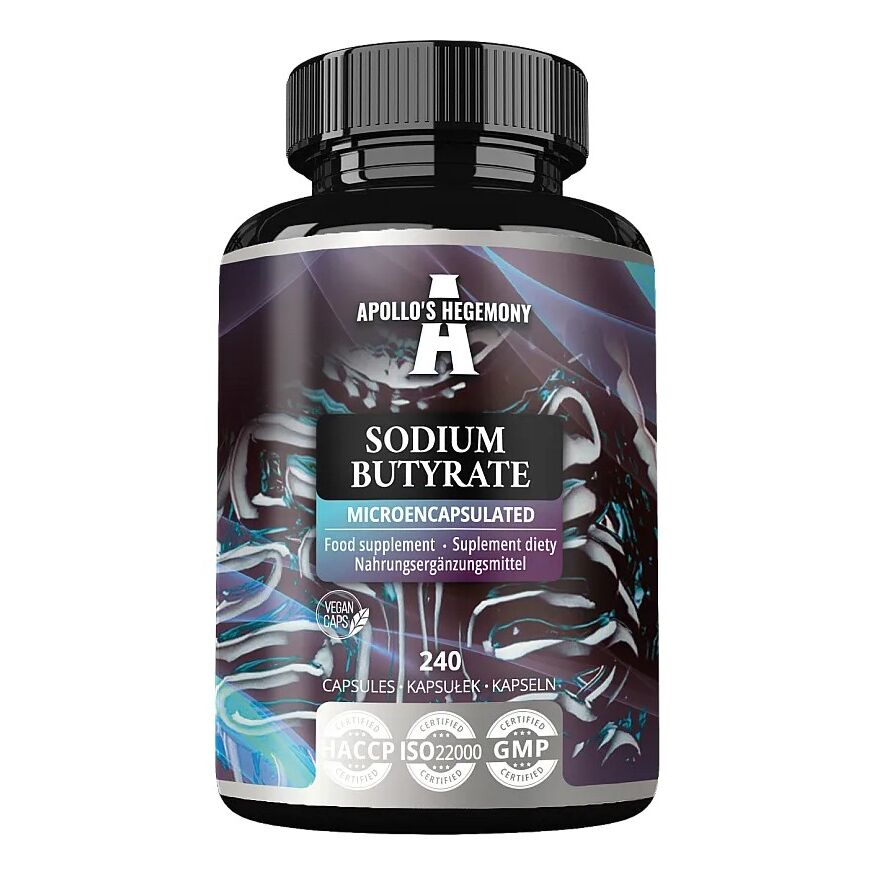 Apollo's Hegemony - Butyrate de sodium microencapsulé - 240 gélules - Viking Supplements