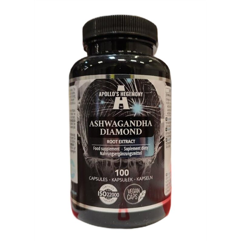 Ashwagandha Diamond - 100 gélules (EAN 8721077930107) - Viking Supplements