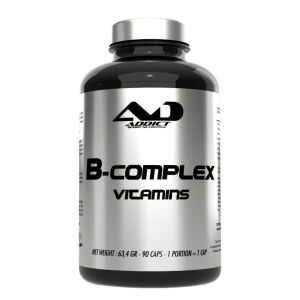 B-Complex Vitamins - 90 caps - Nuvalia