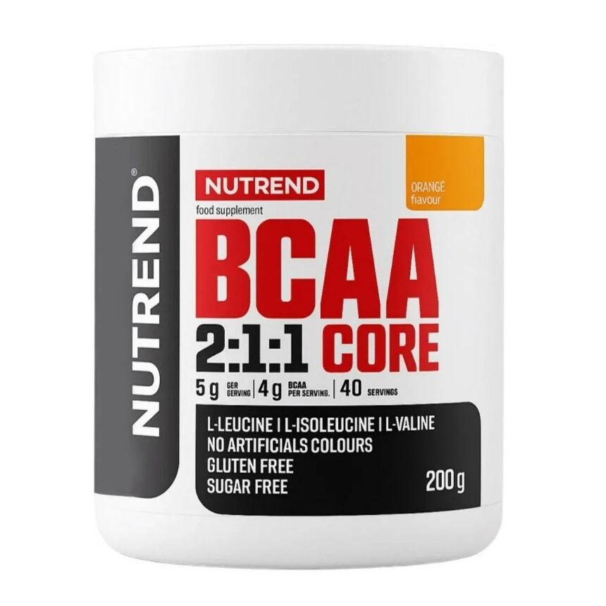 Nutrend - BCAA 2:1:1 Core, Appelsin + 200 g