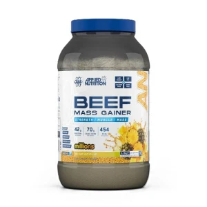 Complément alimentaire pour la prise de masse à base de bœuf