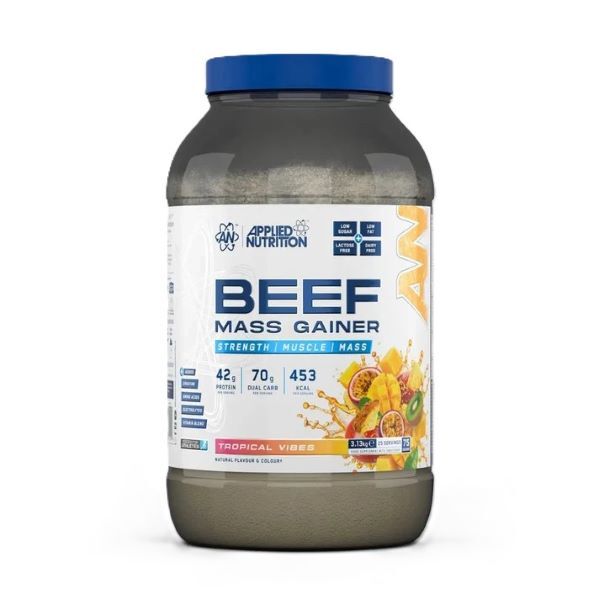 Complément alimentaire pour la prise de masse à base de bœuf