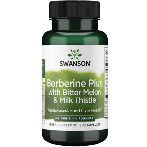 Berberine Plus au melon amer et au chardon-Marie - 60 gélules - Viking Supplements