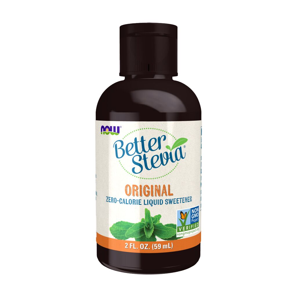 NOW Foods - Better Stevia Liquid, Original - 59 ml.