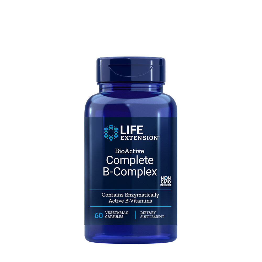 Complexe B complet bioactif - 60 gélules - Viking Supplements