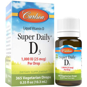 Carlson Labs Super Daily D3 1 000 UI 10,3 ml - Viking Supplements