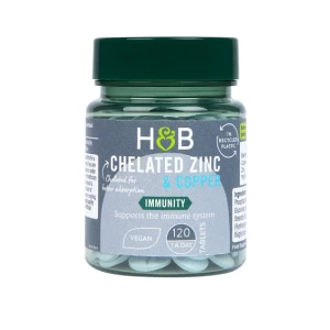 Zinc et cuivre chélatés