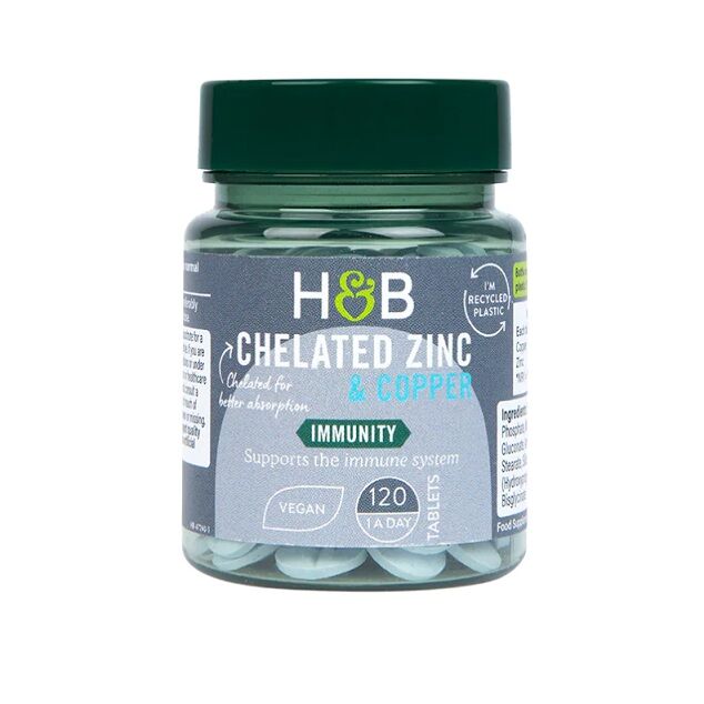 Zinc et cuivre chélatés