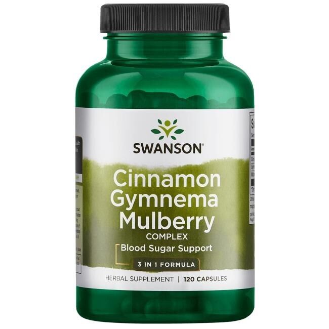 Complexe à la cannelle, au gymnema et au mûrier - 120 gélules - Viking Supplements