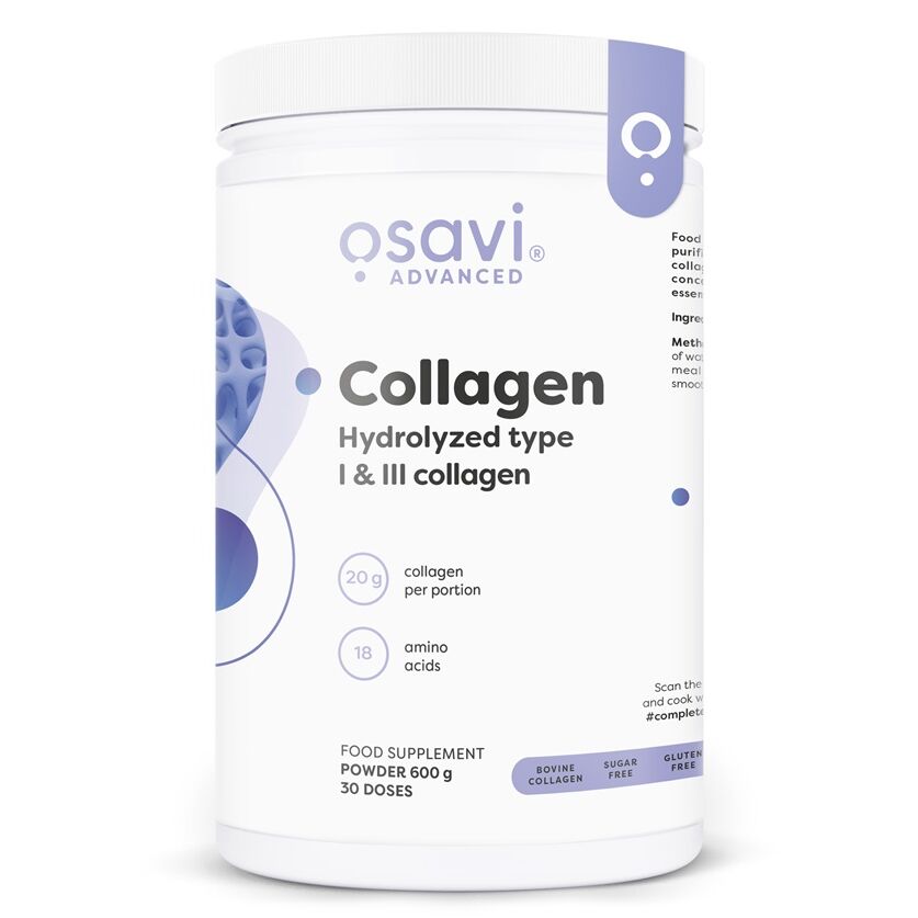 Peptides de collagène - Hydrolysés de type 1 et 3 - 600 g - Viking Supplements