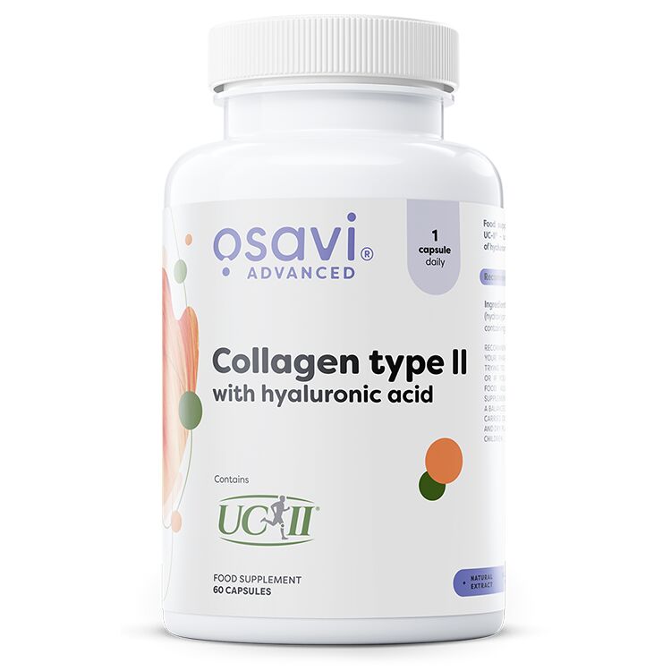 Collagène de type II à l'acide hyaluronique - 60 gélules - Viking Supplements