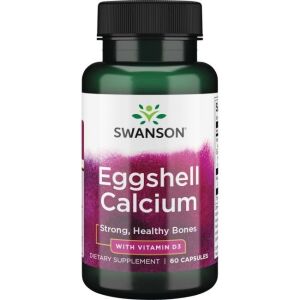 Calcium issu de coquilles d'œufs avec vitamine D-3 - 60 gélules - Viking Supplements