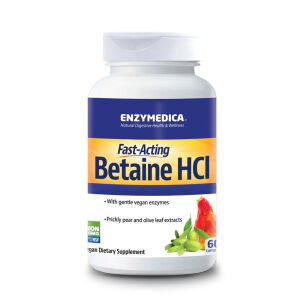 Enzymedica Bétaïne HCl 600 mg, 60 gélules - Viking Supplements
