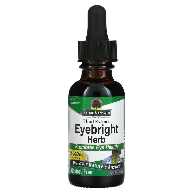 Nature's Answer - Eyebright Herb, 2000mg - 30 ml.
