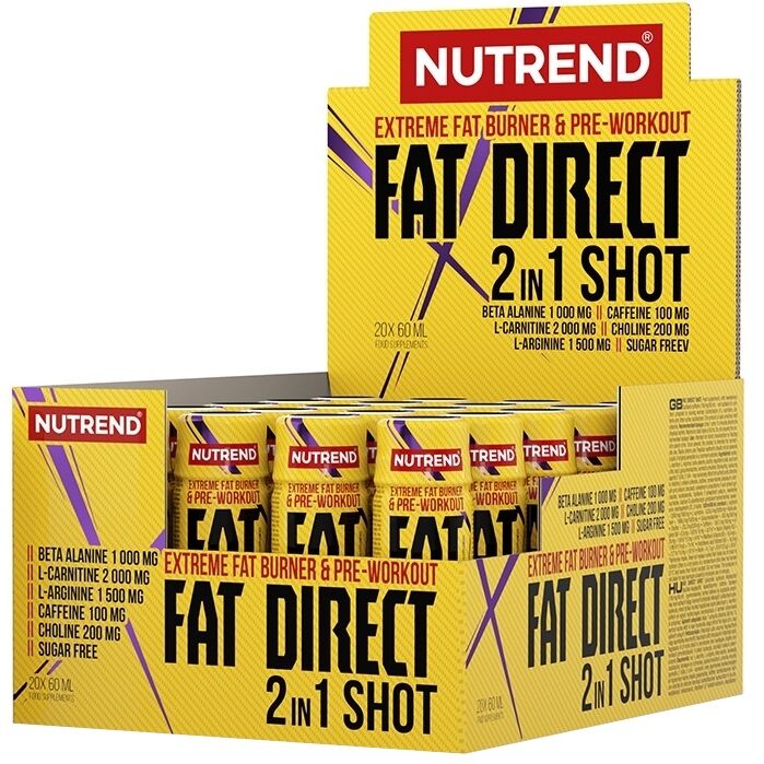 Fat Direct 2-en-1 Shot - 20 x 60 ml - Viking Supplements