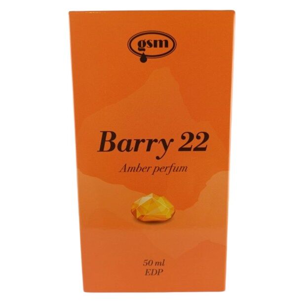 Parfum pour homme GSM MUMIO Amber BARRY 22 (50 ml) - Viking Supplements