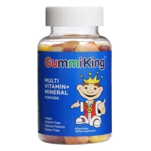 GUMMIKING Multivitamines + Minéraux pour enfants (60 bonbons gélifiés) - Viking Supplements