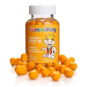 GUMMIKING Curcuma + Gingembre pour enfants (60 bonbons gélifiés) - Viking Supplements