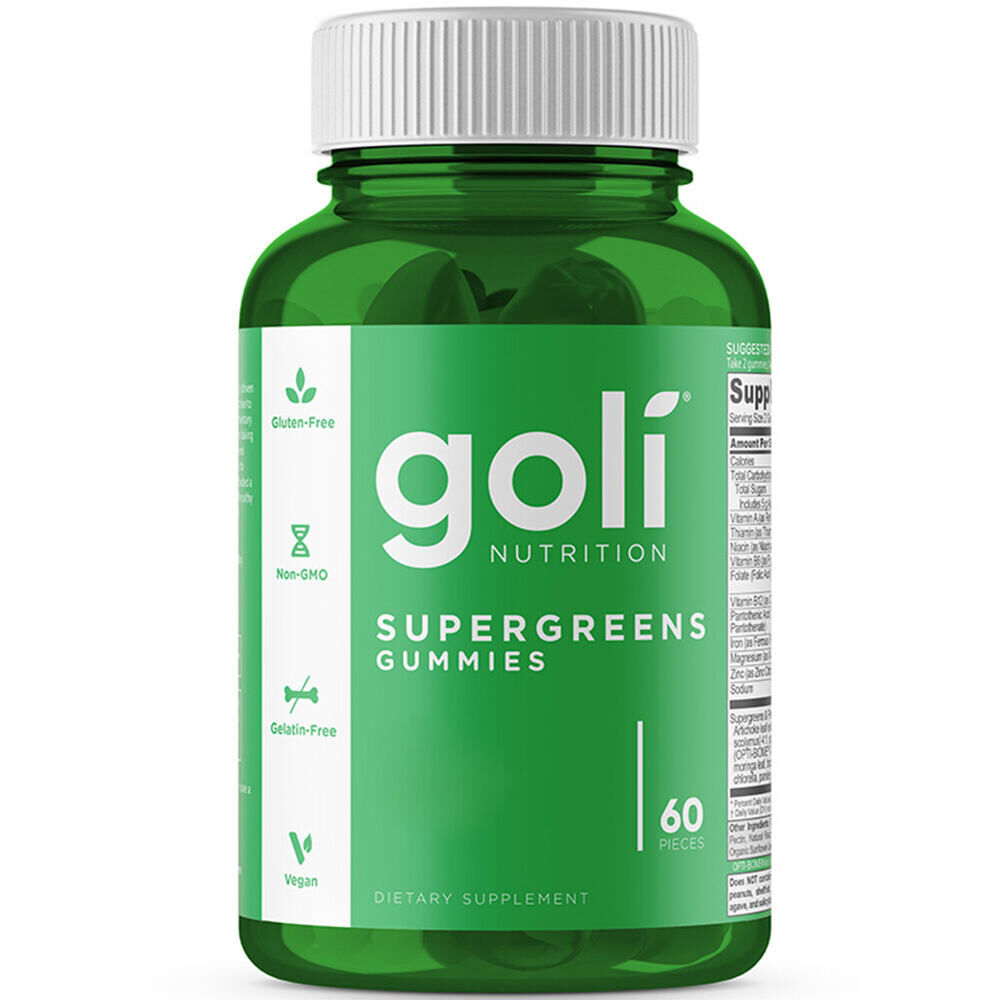 Goli Nutrition - SuperGreens Gummies 60 stk
