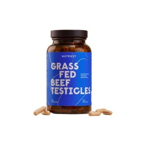 Testicules de bœuf séchés, issus d'animaux nourris à l'herbe - 240 gélules - Viking Supplements