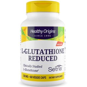 Healthy Origins L-Glutathion 250 mg, 60 gélules - Viking Supplements