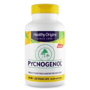Healthy Origins Pycnogenol 100 mg, 120 gélules végétales - Viking Supplements
