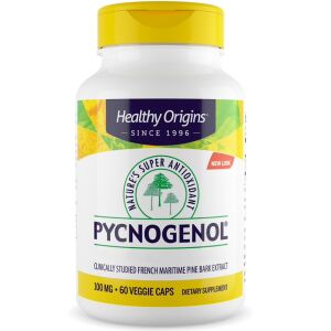 Healthy Origins Pycnogénol 100 mg, 60 gélules végétales - Viking Supplements