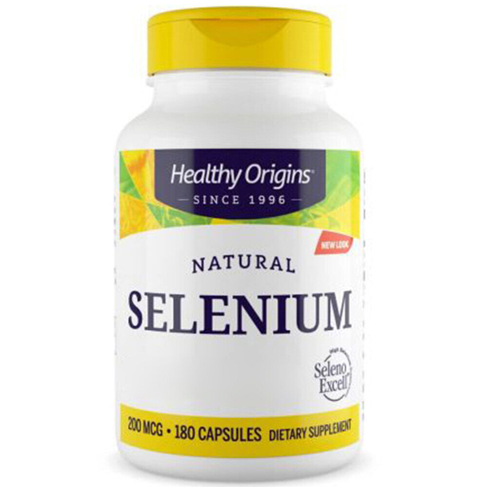 Healthy Origins - Seleno Excell Selenium 200 mcg, 180 kapsler