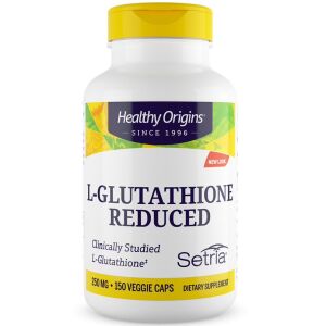 Healthy Origins Setria, L-glutathion réduit, 250 mg, 150 gélules - Viking Supplements