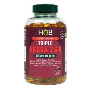 High Strength Triple Omega 3-6-9 - 120 caps - Viking Supplements