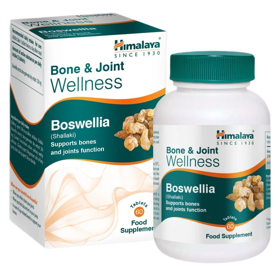 Himalaya - Bien-être des os et des articulations : Boswellia (Shallaki) - 60 comprimés - Viking Supplements