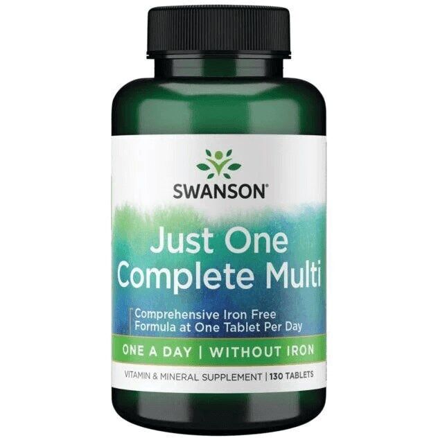 Just One Complete Multi without Iron - 130 tablets - Viking Supplements