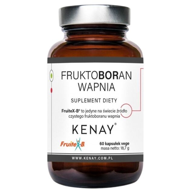 KENAY Fructo-borane de calcium FruiteX-B (60 gélules) - Viking Supplements