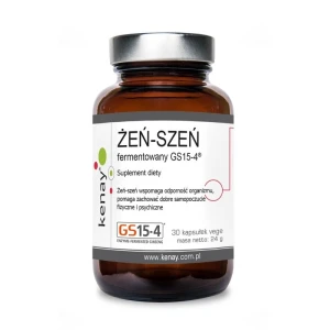 KENAY Ginseng fermenté GS15-4 (30 gélules) - Viking Supplements