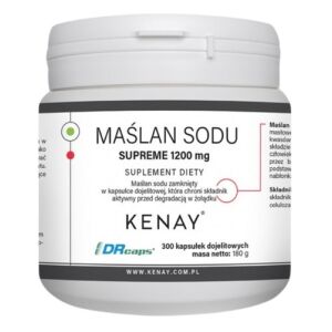 KENAY Sodium Butyrate SUPREME 1200 mg (300 caps) - Viking Supplements